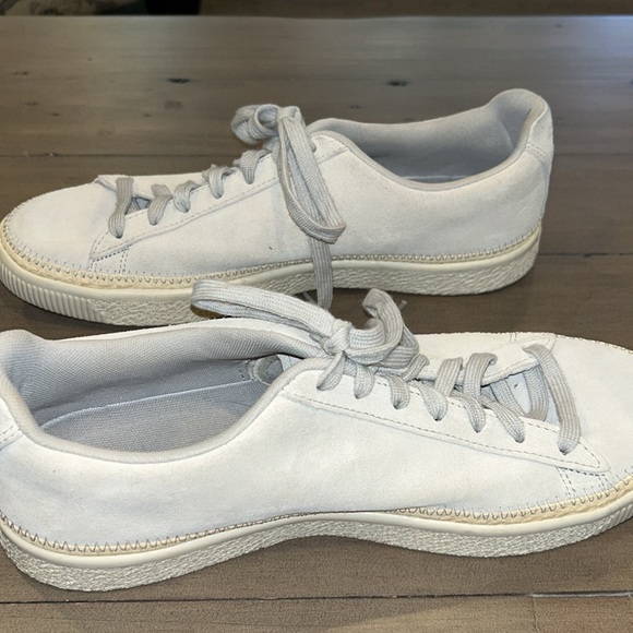 PUMA Suede Trim DLX Trainers Sneakers Sz 11 - Picture 7 of 8